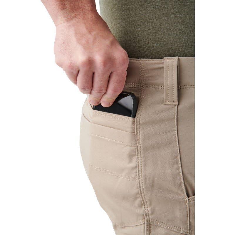 5.11 Tactical Men's Ridge Pants, Straight Fit, 8 Pockets, Style 74520, Kangaroo, 40W x 30L