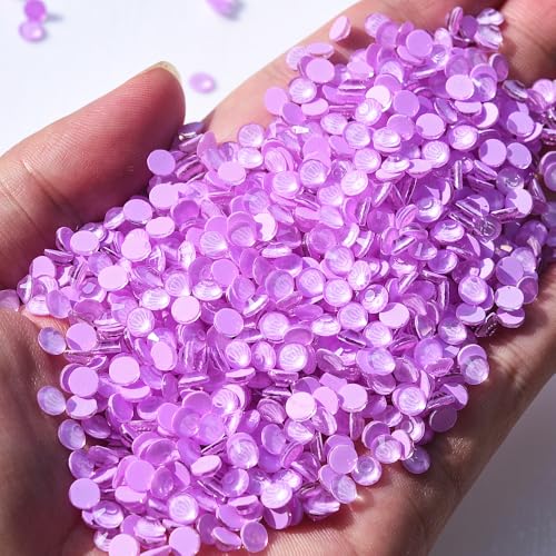 BLINGINBOX SS30 Light Violet Neon Glass Flatback Rhinestones 288pcs