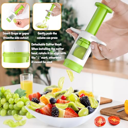 Toddler Grape Cutter - Ergonomic Fruit Slicer for Kids