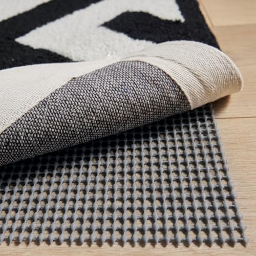 Gorilla Grip 10x14 Gray Slip Resistant Rug Pad for Hardwood Floors
