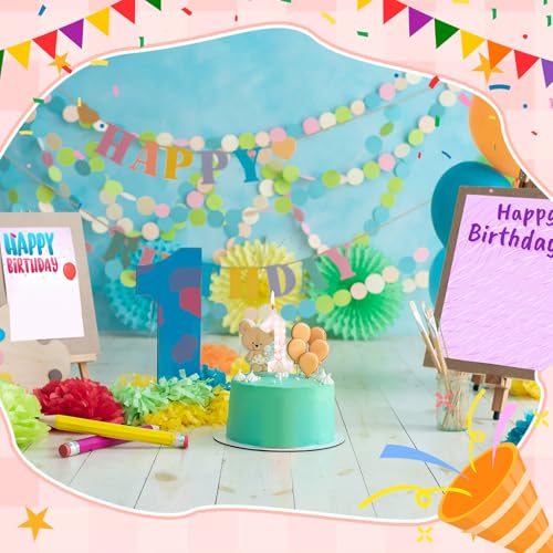Silly Goose Cake Topper Candle - Pink Birthday Decoration