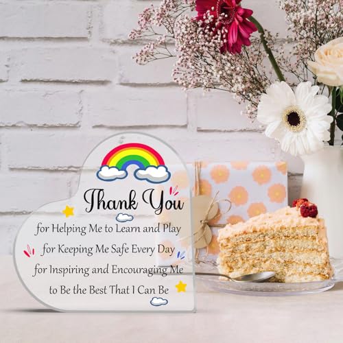 Thoughtful Teacher Appreciation Gift - Keepsake Desk Sign