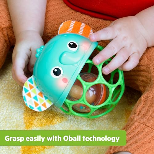 Bright Starts Giggle & Rattle Gift Set - Sensory Baby Toys for Newborns, 2-Pack