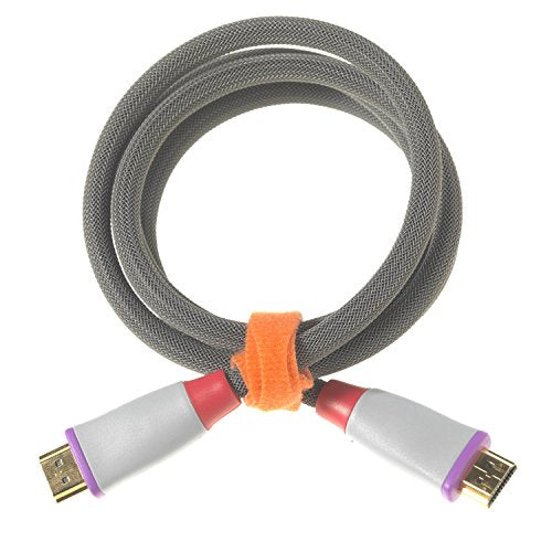 VELCRO ONE-WRAP Cable Ties - 8" x 1/2" Multi-Color, 5 Pack