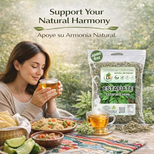 Estafiate Herbal Tea – 100% Natural Wildcrafted Mexican Mugwort (4 oz)