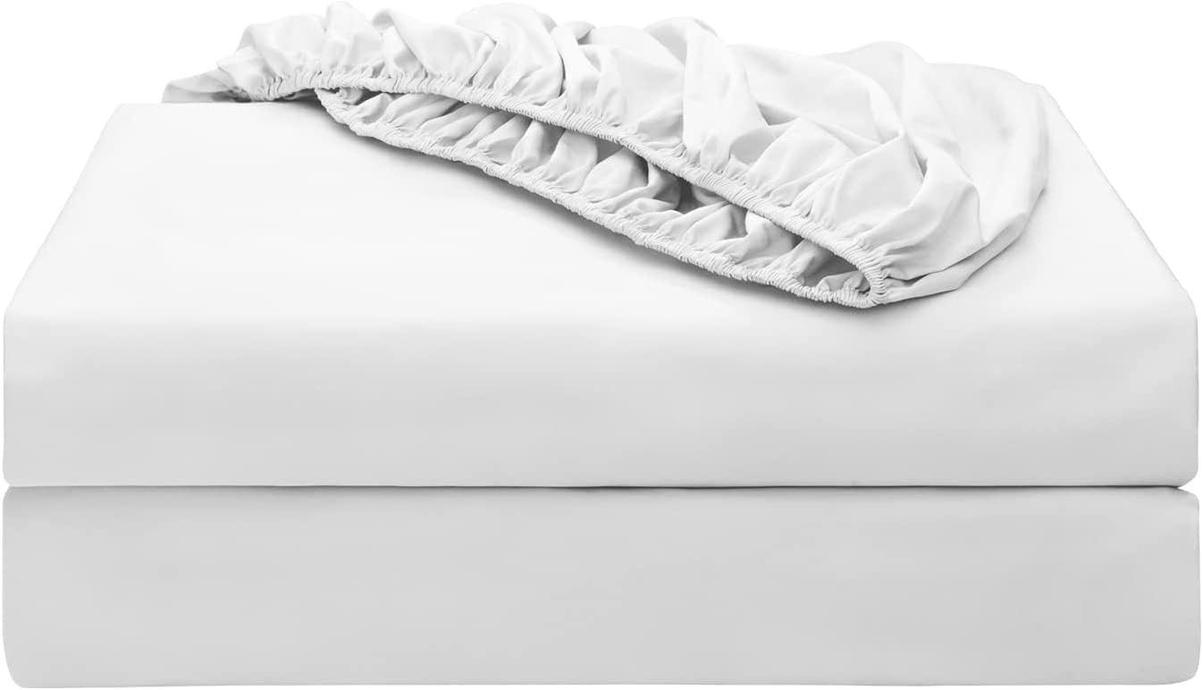 SDIII Queen Fitted Sheet - Hotel Quality Brushed Microfiber, Soft & Breathable, Deep Pocket - 2 Pack