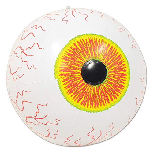 Beistle 16-Inch Inflatable Eyeball Decoration for Halloween Party