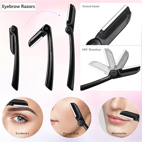 Summer Lemon 5-in-1 Professional Eyebrow Grooming Kit and Trimmer Set