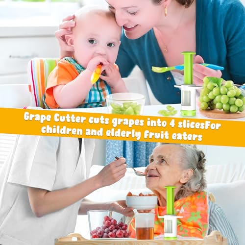 Toddler Grape Cutter - Ergonomic Fruit Slicer for Kids