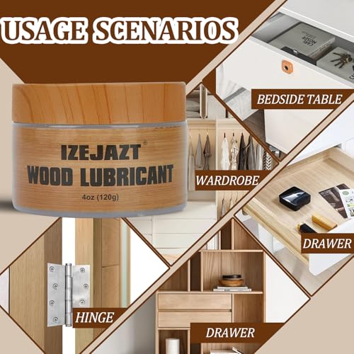Premium Wood Drawer Wax for Smooth Gliding & Anti-Jamming