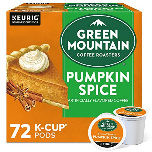 Green Mountain Pumpkin Spice Coffee K-Cup Pods, 72 Count