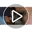 15-Inch Solid Iron Fireplace Ash Shovel with Rubber Handle