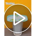 Pink Cartoon Dinosaur Bathtub Drain Stopper 5.5x5.5in Silicone Bathroom Shower Cover