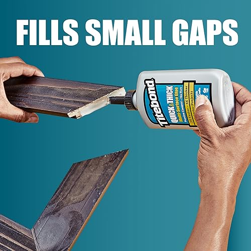 Titebond Molding & Trim Wood Glue, 16-Ounce Bottles (Pack of 2)