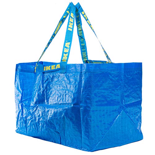 IKEA Frakta Large Blue Shopping Bag - Durable & Foldable