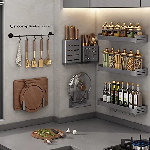 RETOONGKING Wall Mounted Coffee Mug Holder with 5 Removable Hooks - Space-Saving Kitchen & Home Organizer (1pc)