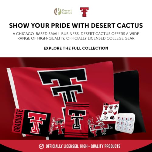 Texas Tech University Disposable Napkins - 20 Count 2-Ply 13" Square