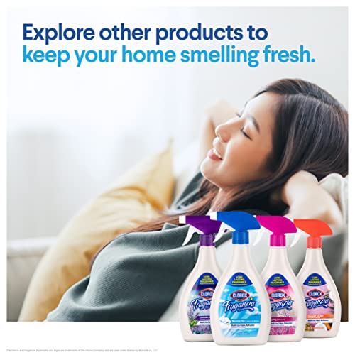 Clorox Fraganzia Multi-Use Refresher Spray Morning Sky 22 Fl Oz - Fresh Fabric & Air Odor Eliminator