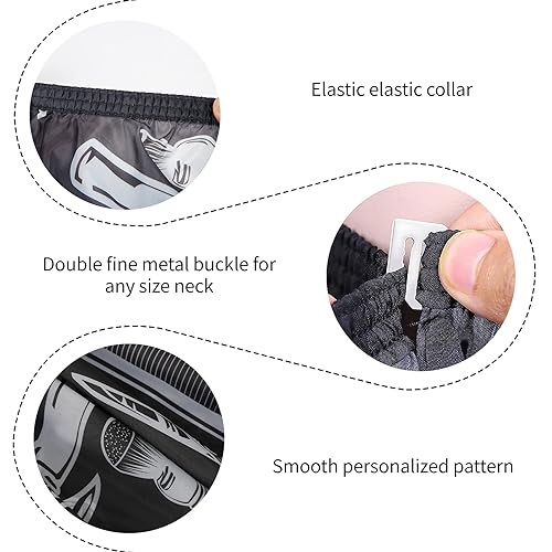 Professional Barber Cape 64x56 Inch Waterproof Hair Cutting Cape