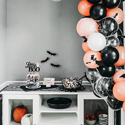 Halloween Ghost Cake Topper - Happy Boo Day Decoration