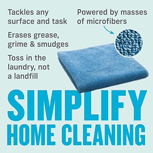 E-Cloth General Purpose Microfiber Cleaning Cloth - Alaskan Blue, 1 Pack