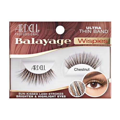 Ardell Balayage Wispies Chestnut False Eyelashes 1 Pair