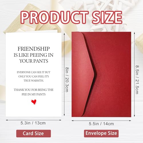 Funny Birthday Card for Best Friends - Hilarious & Giftable