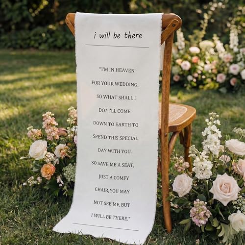 Personalized Wedding Memorial Sign - In Loving Memory Reserve Seat 15x50