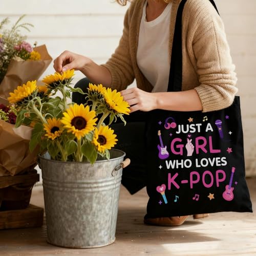 K-Pop Gift Tote Bag for Girls - Perfect for Music Lovers