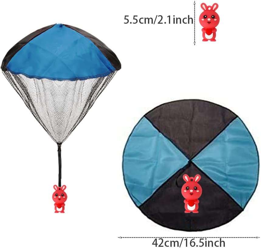 Skiennix 6 Pack Easter Eggs - Fun Parachute Toys for Kids | Perfect Easter Basket Stuffers