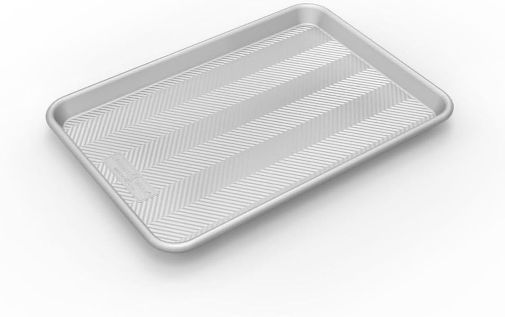 Nordic Ware Prism Jelly Roll Pan - Versatile Baking Tool for Perfect Cakes | Natural Finish