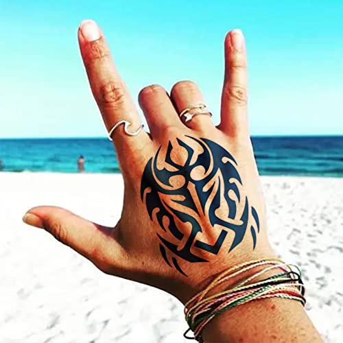 CUTELIILI Celtic Viking Temporary Tattoos - Waterproof Norse Designs 10 Pcs