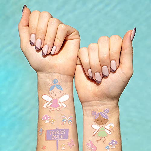 xo, fetti fairy temporary tattoos – 42 glitter styles for magical birthday party favors and woodland celebrations