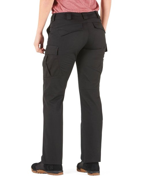 5.11 Tactical Women's Stryke Pants, Regular Fit, Gusseted, 12 Pockets, Style 64386, Black, Women's 6 Regular