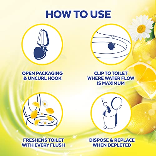 Lysol Automatic Toilet Bowl Cleaner - Lemon Breeze, 2 Pack