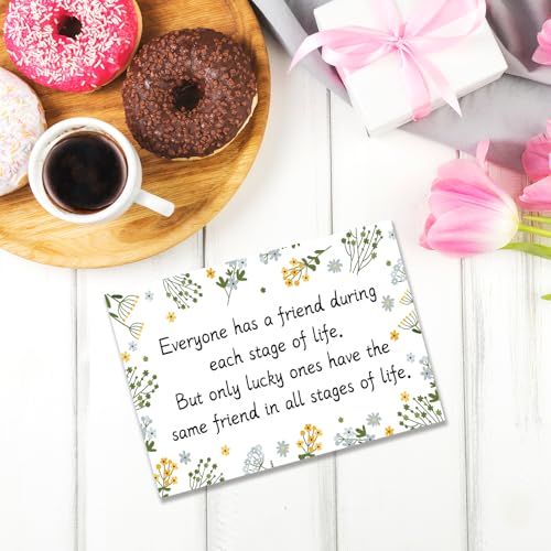 Romantic Friendship Birthday Card for Best Friend & Sister