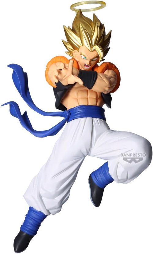 Banpresto - Dragon Ball Z Super Gogeta Figure | 10th Anniversary Dokkan Battle Collectible