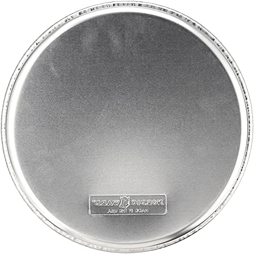 Nordic Ware 9-Inch Naturals Round Cake Pan Pack of 4 – Commercial-Grade Aluminum Bakeware