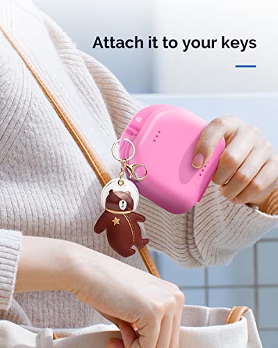 JMU Retainer Case with Vent Holes and Snap Lock - Pink