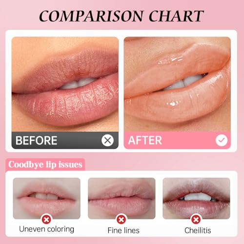 Hxssll Moisturizing Lip Balm with Vitamin E and Shea Butter - Tinted Lip Care