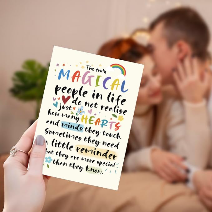 Heartfelt Encouragement Card for Friends & Family - Blank Inside