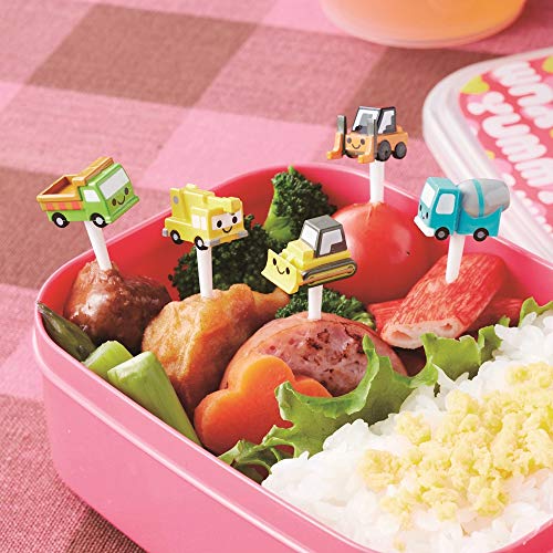 Torne P-3459 Lunch Box Picks Set - 5 Reusable Picks for Bento