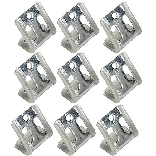 ZUOFANG 50pcs EK Spring Clips for Sofa & Chair Repair