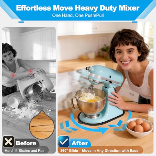 KitchenAid Mixer Slider Mat for 4.5-8QT Models - Heavy Duty