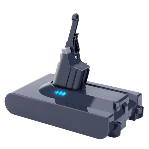 V8 Battery Replacement, Compatible with Dyson V8 Cordless Vacuums (V8 Plus, V8 Animal, V8 Absolute, V8 Motorhead, V8 SV10, V8 SV25) 21.6V 4.5Ah Lithium Battery with 40 Min Runtime | 500+ Charge Cycles