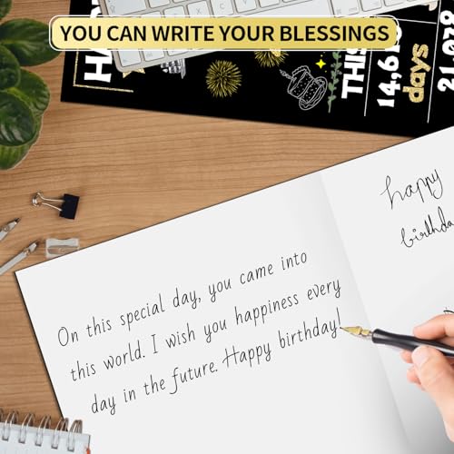 Joycard 40th Birthday Card with Envelope, Back in 1986 Party Decor Gift for Men Women