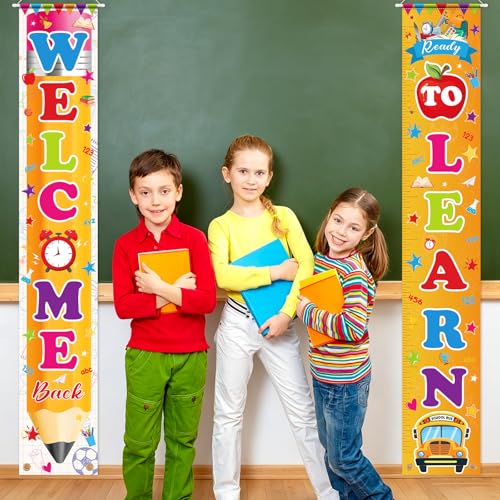 Welcome Back to School Banner - Ready to Learn & Welcome Back