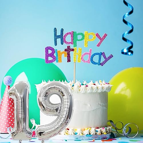 40 Inch Silver Number 58 Foil Balloon for 58th Birthday Party and Anniversary