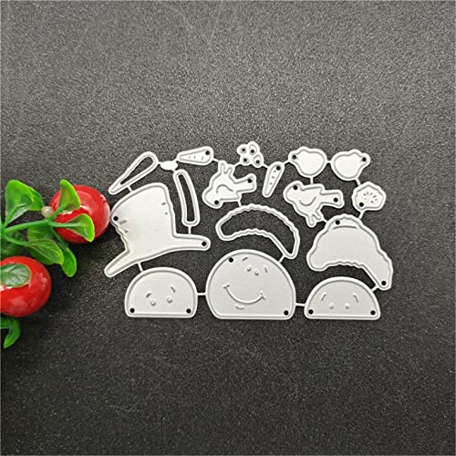 Christmas Metal Die Cuts Set for Scrapbooking & Card Making