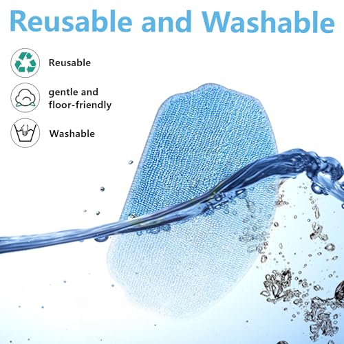 Reusable Microfiber Mop Pads for MAMNV BR150/BR151 & MANVINS G20